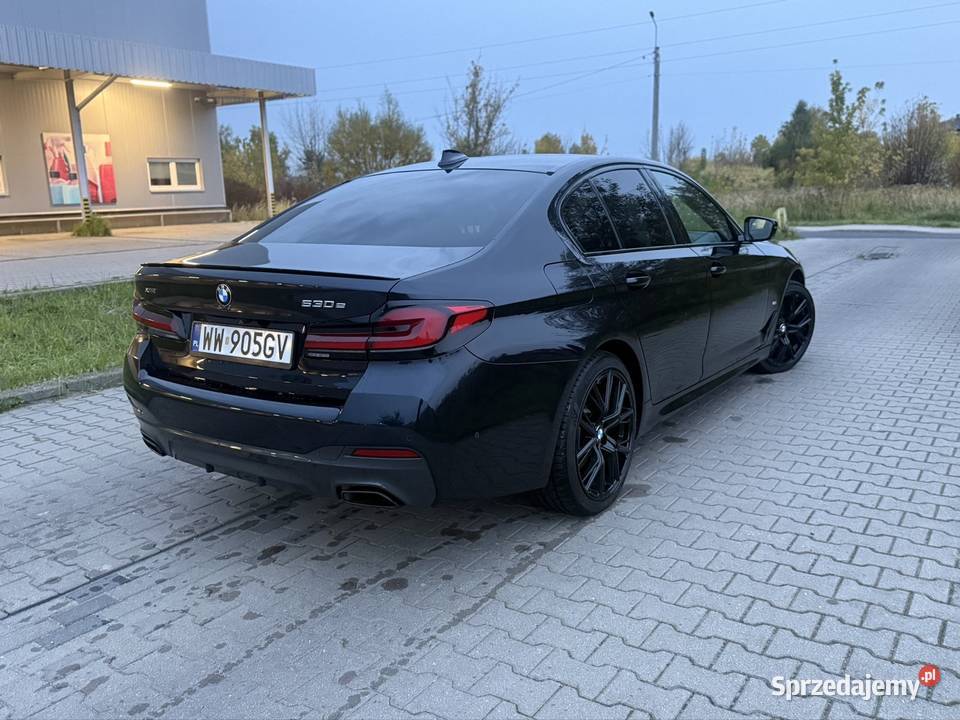 BMW 530e 2021 M Pakiet Bogate wyposażenie Warszawa