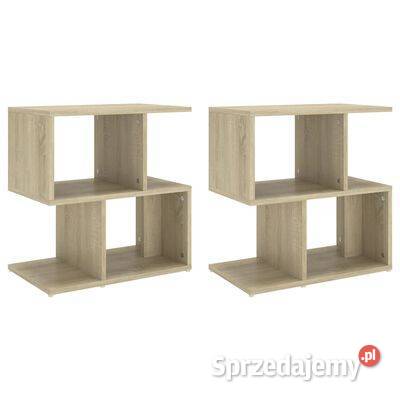Szafki nocne 2 dąb sonoma 50x30x515 806371 Warszawa