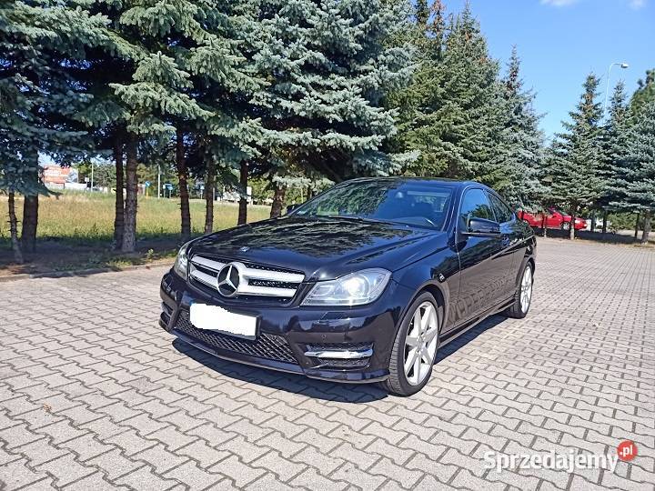 mercedes benz coupe super stan AMG alu18 manualna Konin sprzedam