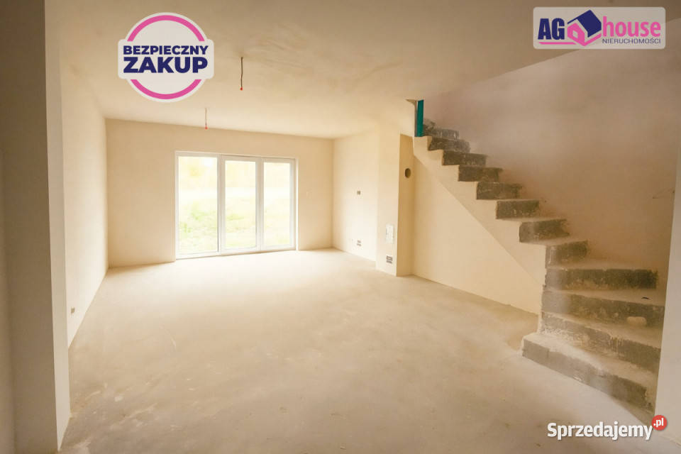 Dom bliźniak 90m2 Domachowo stan surowy zamknięty