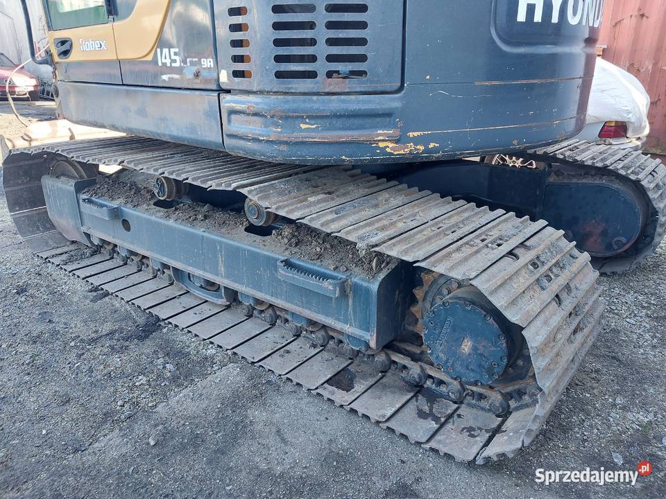 Koparka gąsienicowa Hyundai Robex R145 LCR9A 15T Pleszew sprzedam