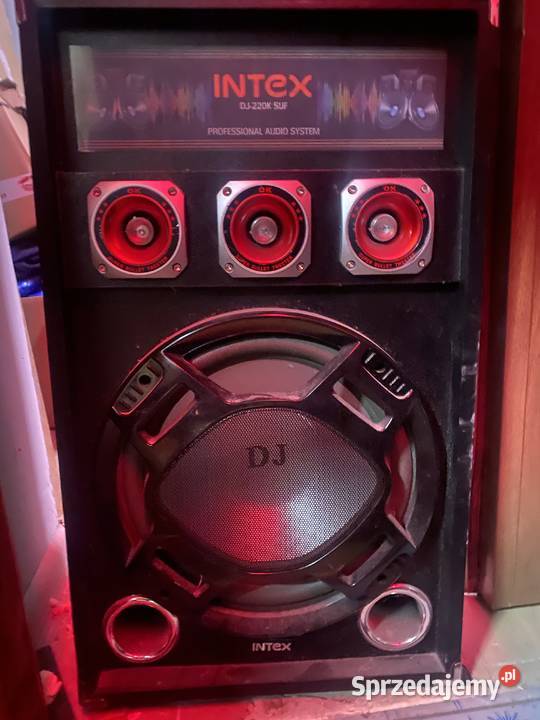 Aktywne kolumny głośnikowe Intex DJ220K SUF Wrocław sprzedam
