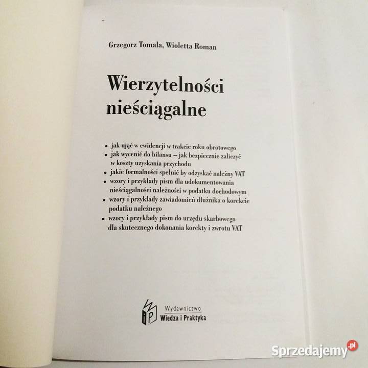 Grzegorz Tomala WRoman Wierzytelności Podręczniki Łódź