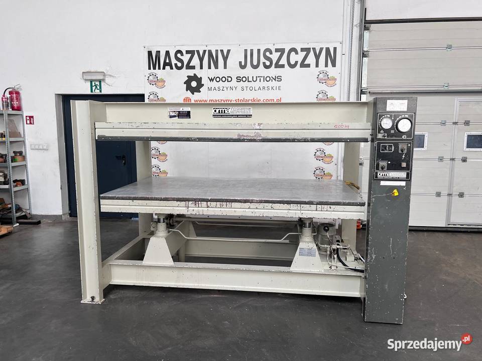 Prasa półkowa do fornirowania Orma C4 22001200 małopolskie Juszczyn