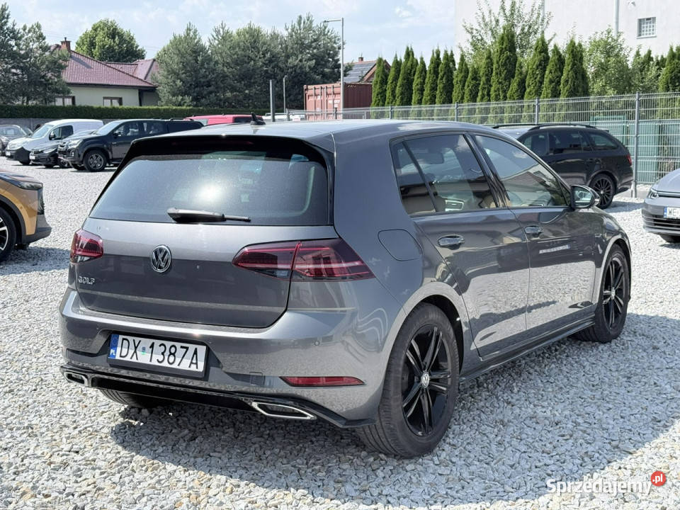 Volkswagen Golf 15 TSI ACT DSG RLine 2018r ACC Wrocław