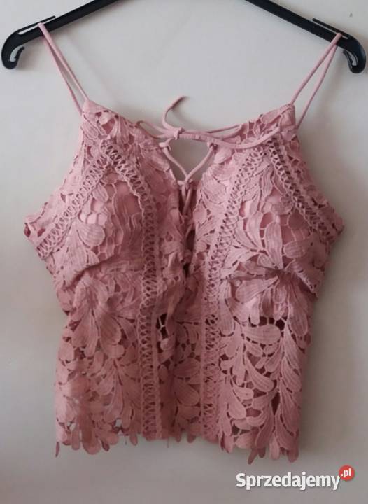 Top ażur gipiura z miseczką 5 kolorów Italy podlaskie Białystok