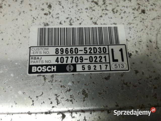 STEROWNIK SILNIKA 0261208936 Toyota Yaris II