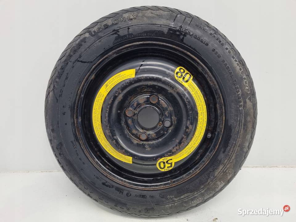 KOŁO DOJAZDOWE ZAPASOWE Audi 80 90 100 12590 R15 Chełm