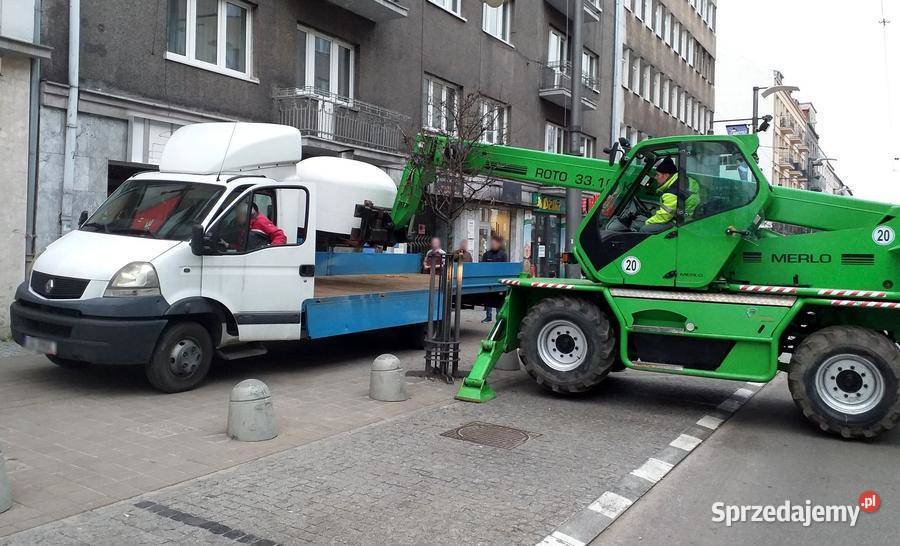 Ładowarka teleskopowa MERLO wynajem serwis