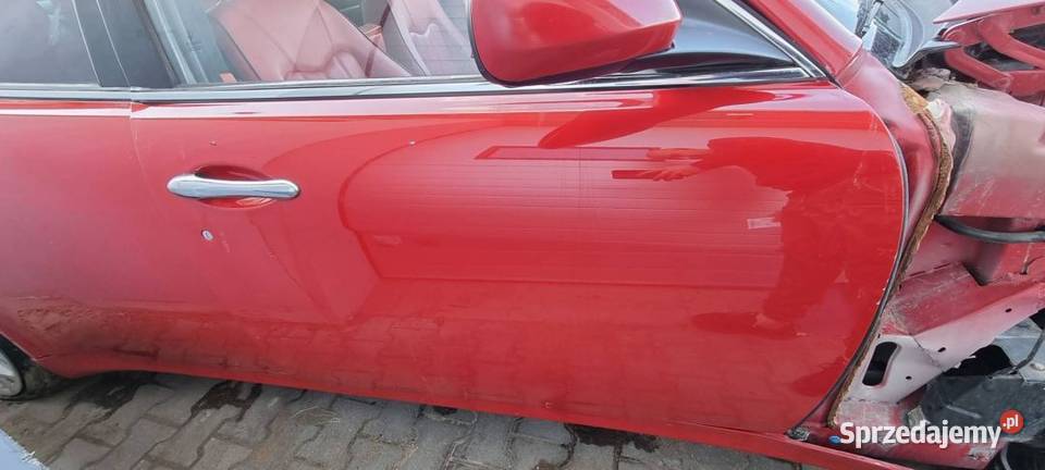 DRZWI PRAWE PRZÓD MASERATI QUATTROPORTE S ROSSO Lipno sprzedam