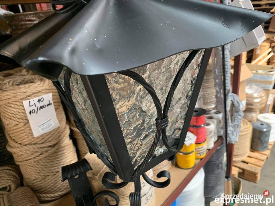 PIĘKNY DUŻY KINKIET WISZĄCY lampa zewnętrzna dolnośląskie Zgorzelec