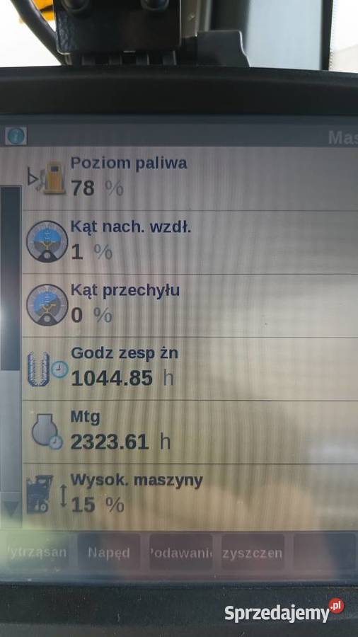 kombajn całorzędowy do aronii porzeczki agrestu Wólka Krosnowska sprzedam
