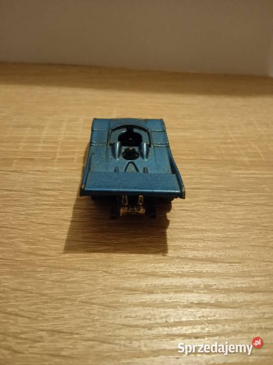 Porsche Audi niebieski samochodzik metalowy Poznań