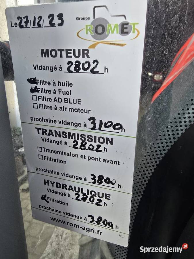 Same Frutteto V80 tuz wom Klimatyzacja 4x4 Skrzynia biegów Manualna