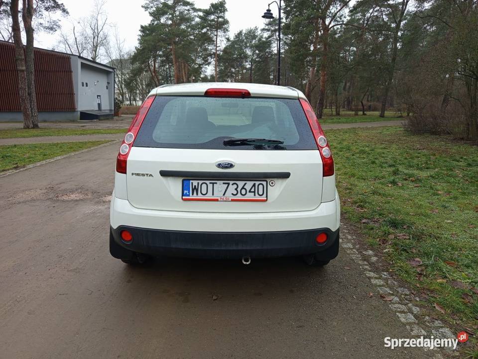 FORD FIESTA 2005 BIAŁY mazowieckie Otwock