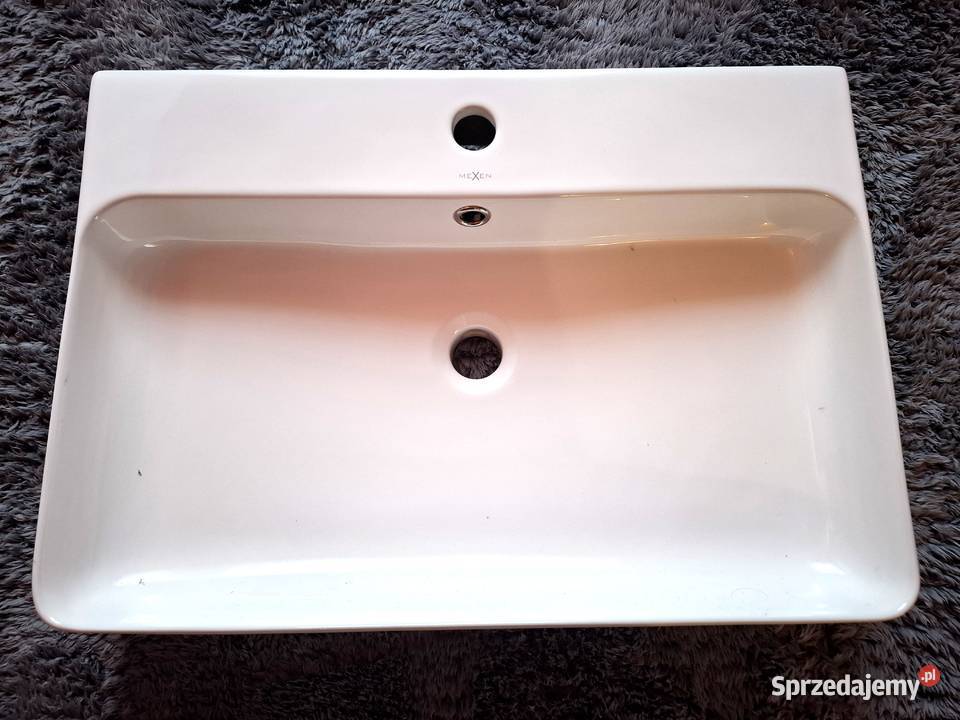 Mexen Benita umywalka nablatowa 60 x 41 biała