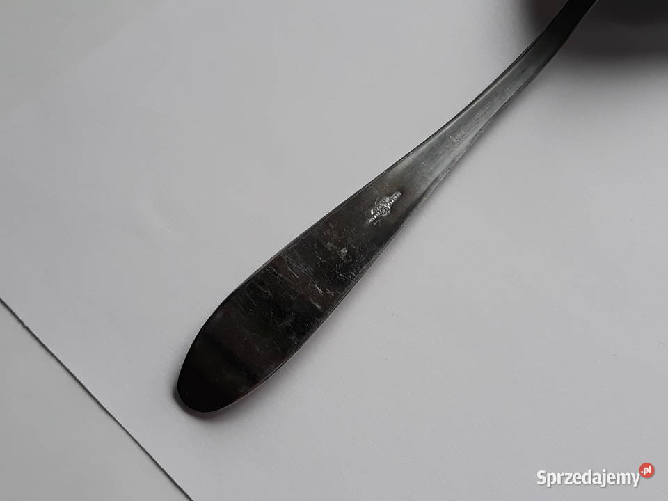 Łyżka nabierak do sosu KŁOS Gerlach sztućce PRL Dąbrowa Górnicza