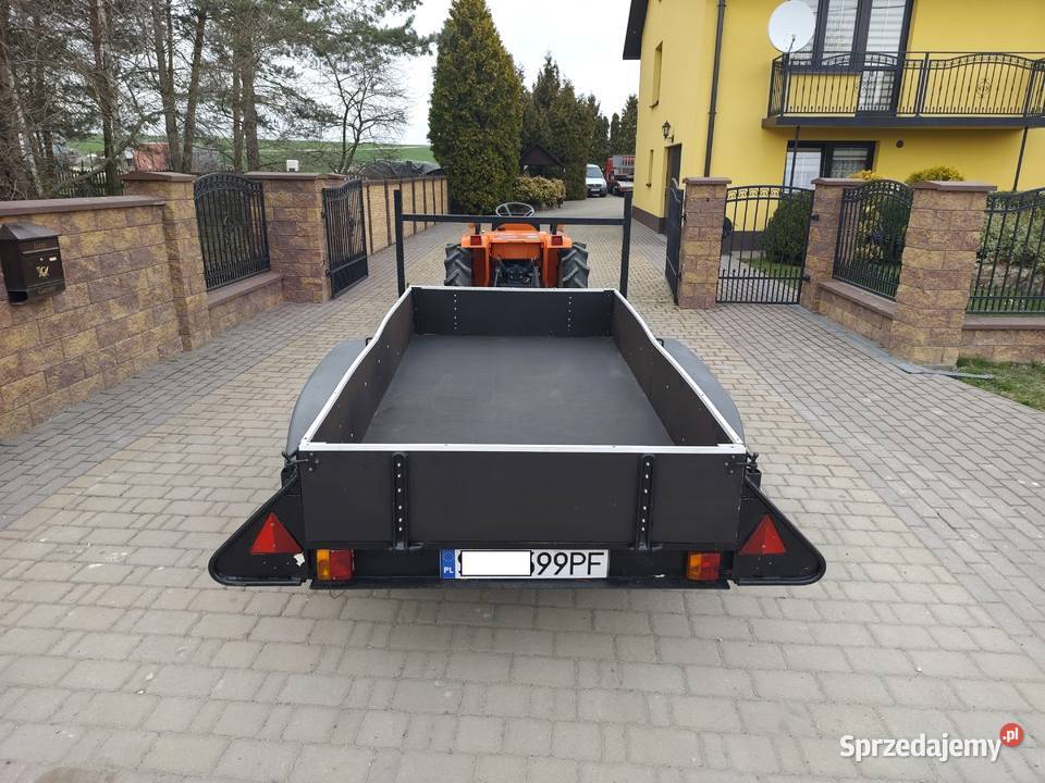 Przyczepa Dwuosiowa DMC 1700 245 x 125 Burtowe i plandeki Wodzisław