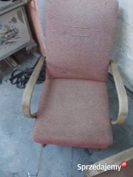 Stare fotel model 53 proj J Smidek śląskie Bielsko-Biała sprzedam