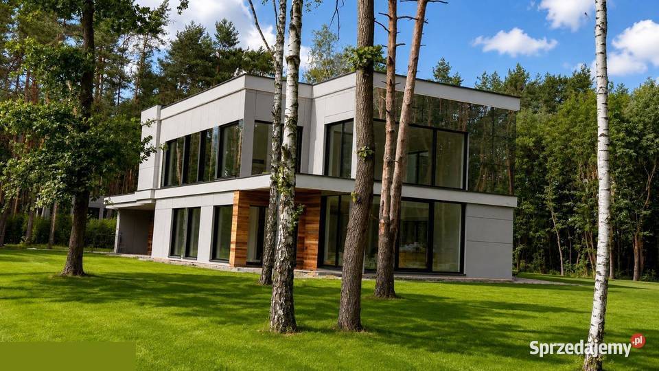 Nowoczesna Rezydencja 470m2 duża działka 3600m2 Marynin
