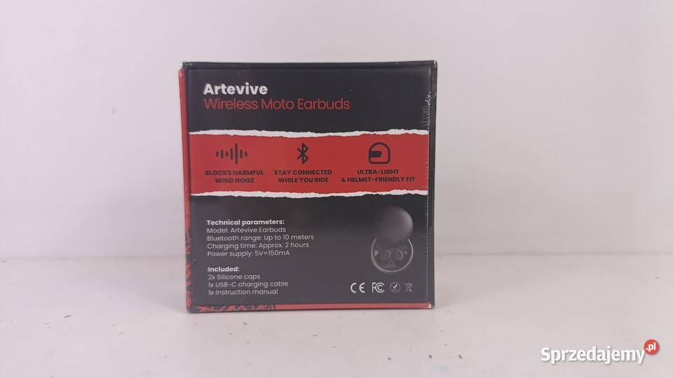 Słuchawki Artevive Moto Earbuds Audio Katowice