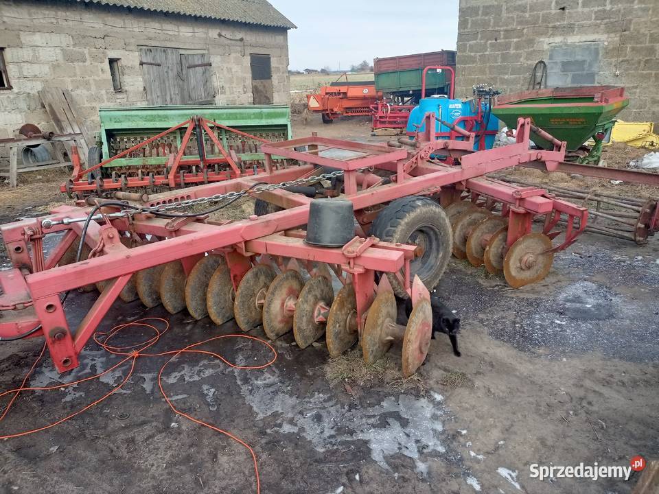 Talerzówka Brona talerzowa na kolach kujawsko-pomorskie Włocławek