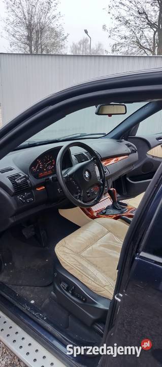 BMW X5 E53 30 Benzyna LPG 2004 Prywatne Koluszki