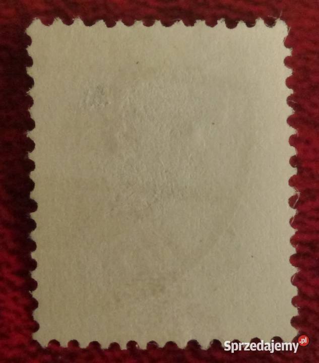 Znaczek Luxembourg 1895 r Mi 70 z rzadkim błędem Warszawa