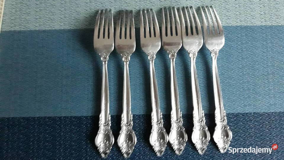 Widelce plateryposrebrzane 6Sprzedam Aleksandrów Łódzki