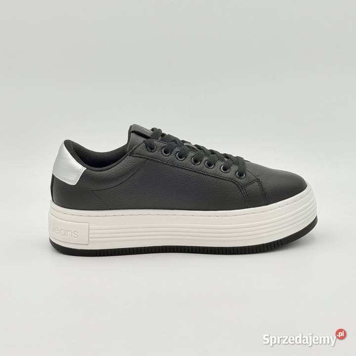 skórzane buty na platformie Calvin Klein EU 41 Obuwie Warszawa sprzedam