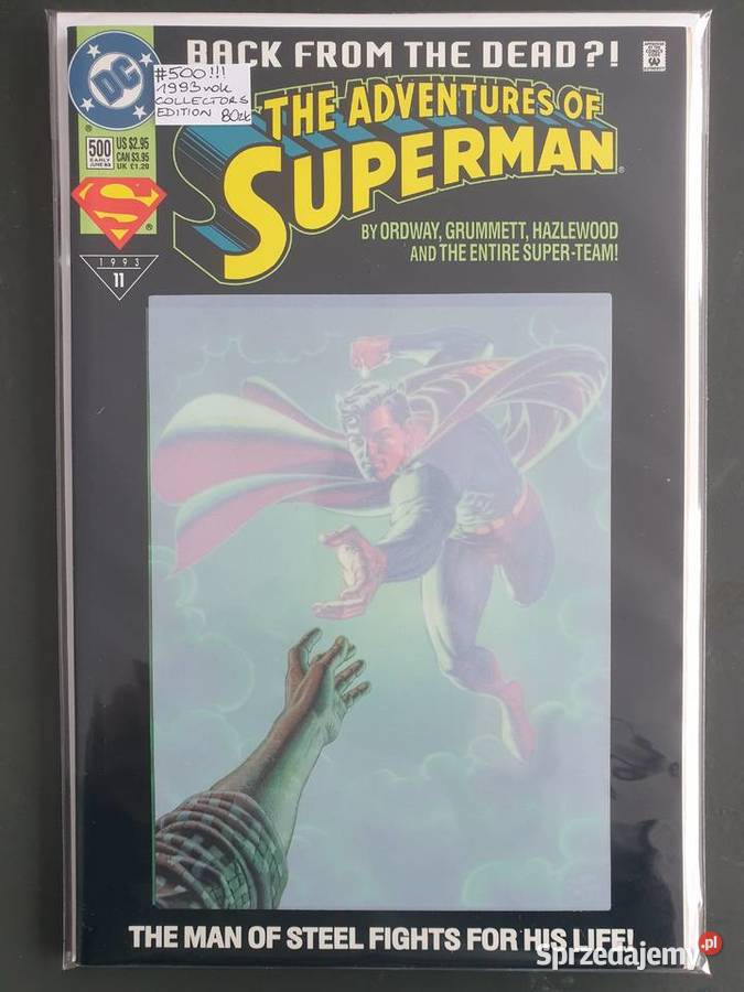 Adventures Of Superman 500 komiks USA collectors Gdynia