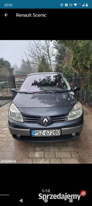 Renault Megane Scenic 16 LPG benzyna+LPG
