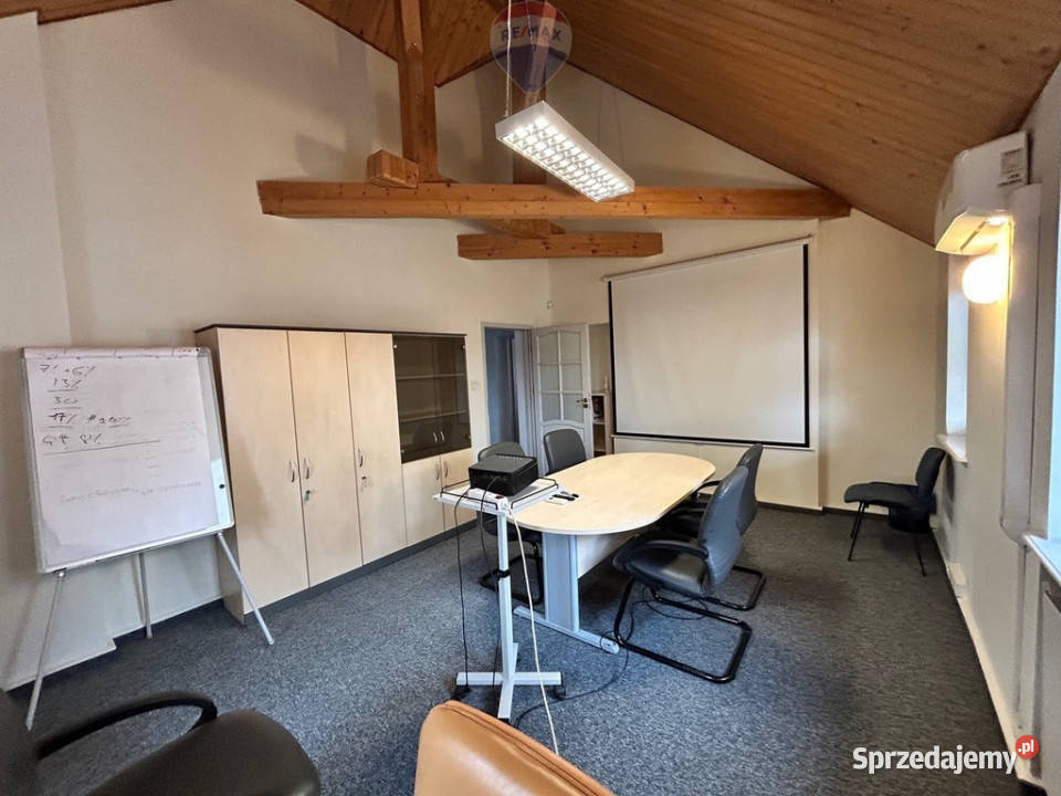 Biuro 360 m2 dom dużym tarasem Puławska Ursynów od ulicy Wynajem Warszawa sprzedam