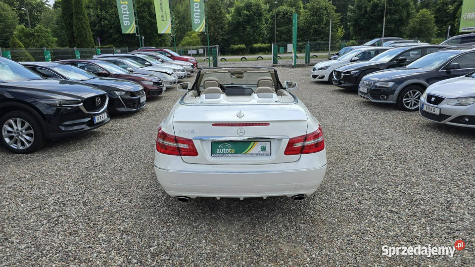 Mercedes E 350 Cabrio HarmanKardon W212 2009 nieuszkodzony zachodniopomorskie