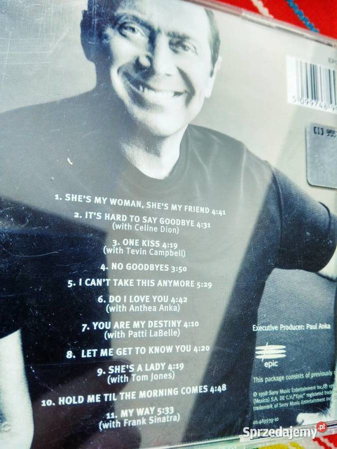 Paul Anka Celin Dion muzyka romantyczna CD Warszawa