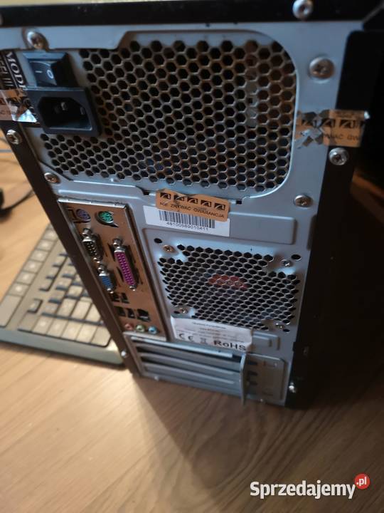 Komputer Dual Core 28 Ghz 2CpusE5500 kompletny Skomielna Biała