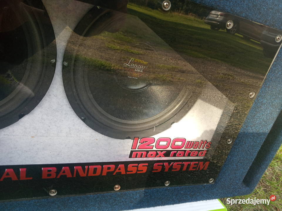 Tuba Subwoofer Skrzynia Basowa LANZAR 600RMS Dzierżoniów