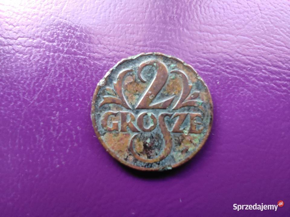 Moneta przedwojenna II RP 2 grosze 1925 Rzadka Numizmatyka Pruszków