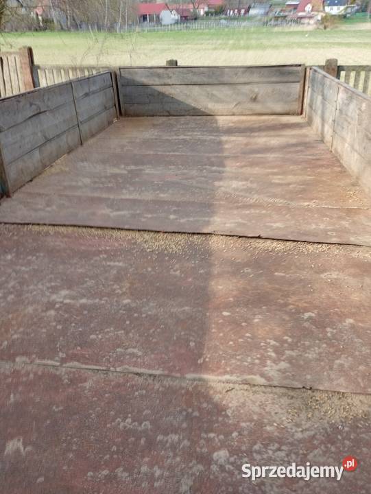 Przyczepa jednoosiowa masywna mocna sprzedam