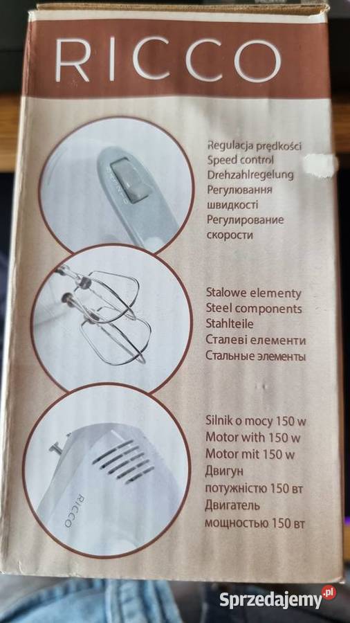 Mikser Elektryczny HM 702 RICCO mazowieckie Legionowo