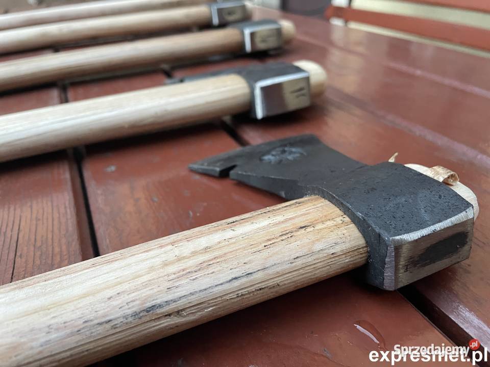 zestaw 5 siekier rozłupak toporek siekierka Mogilany
