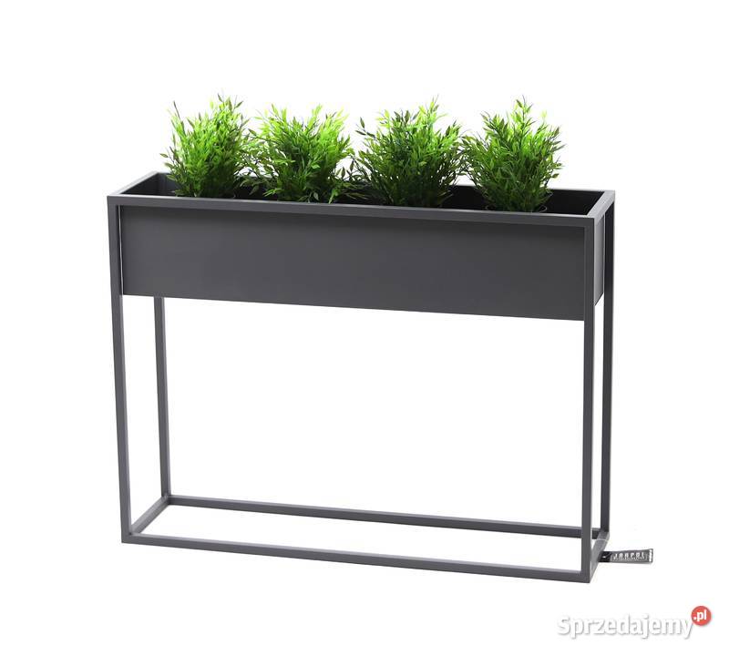 Kwietnik Metalowy Stojak Donica 60x80 skrzynka Sobienie-Jeziory sprzedam
