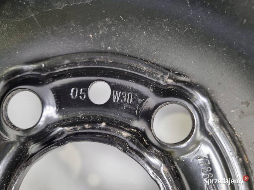 KOŁO DOJAZDOWE 12580 R17 9209872 5x108 sprzedam