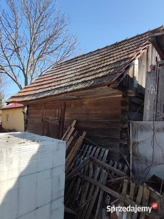 Spichlerz z bala do przeniesienia lubelskie Paprotnia sprzedam