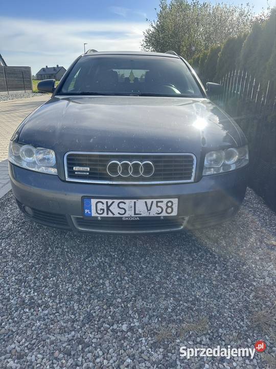 Audi A4 B6 Avant 19tdi 130koni 6biegow skórzana tapicerka Krokowa sprzedam