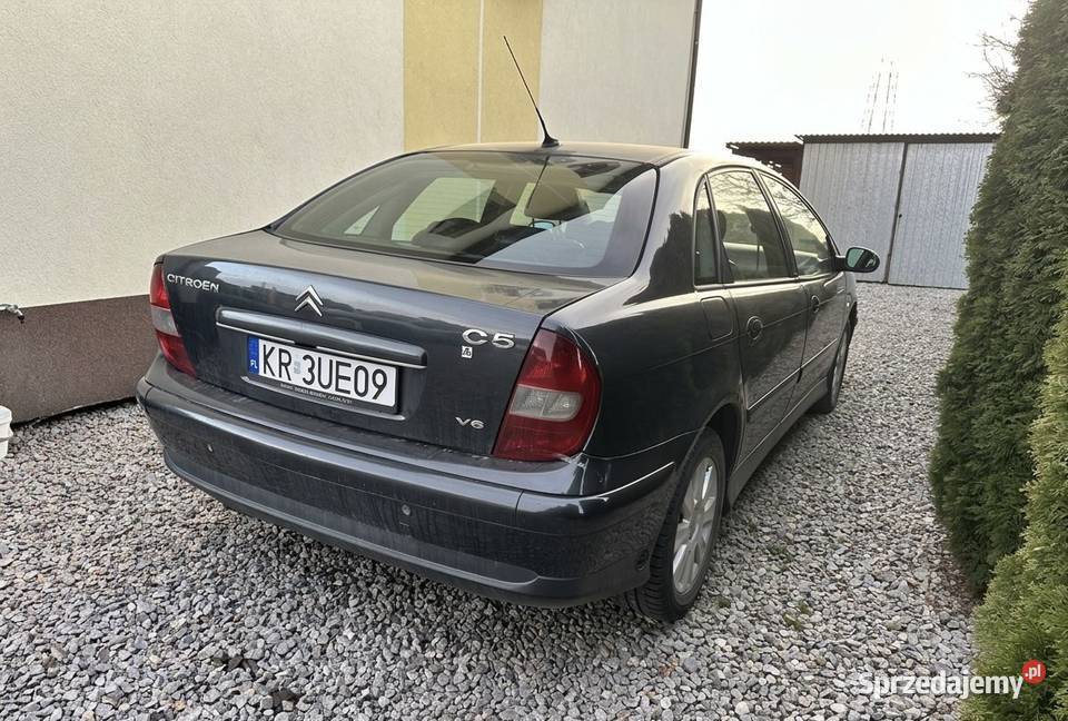 Citroen C5 30 V6 automat LPG do 2031 kurtyny powietrzne małopolskie Kraków