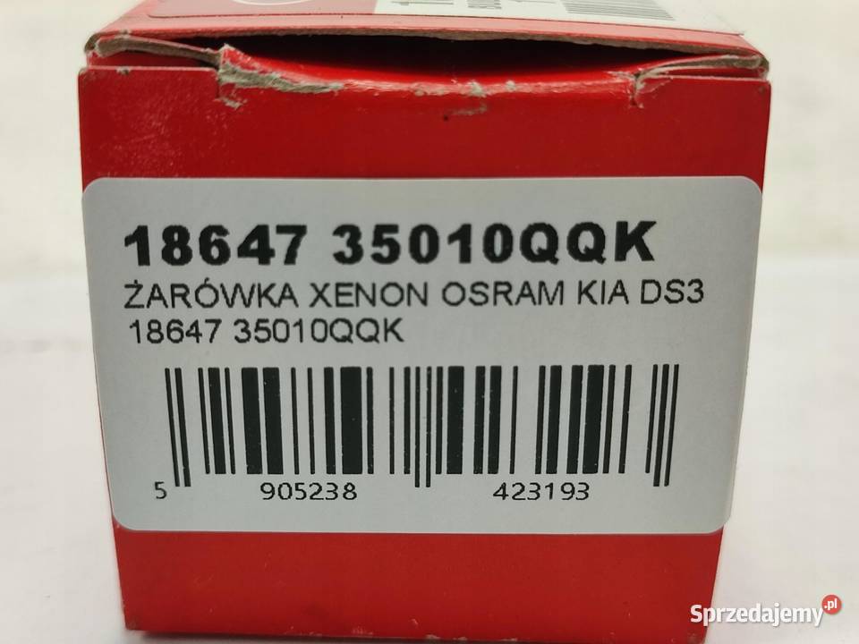 ŻARÓWKA XENON D3S 35W KIA SPORTAGE 20122024 sprzedam