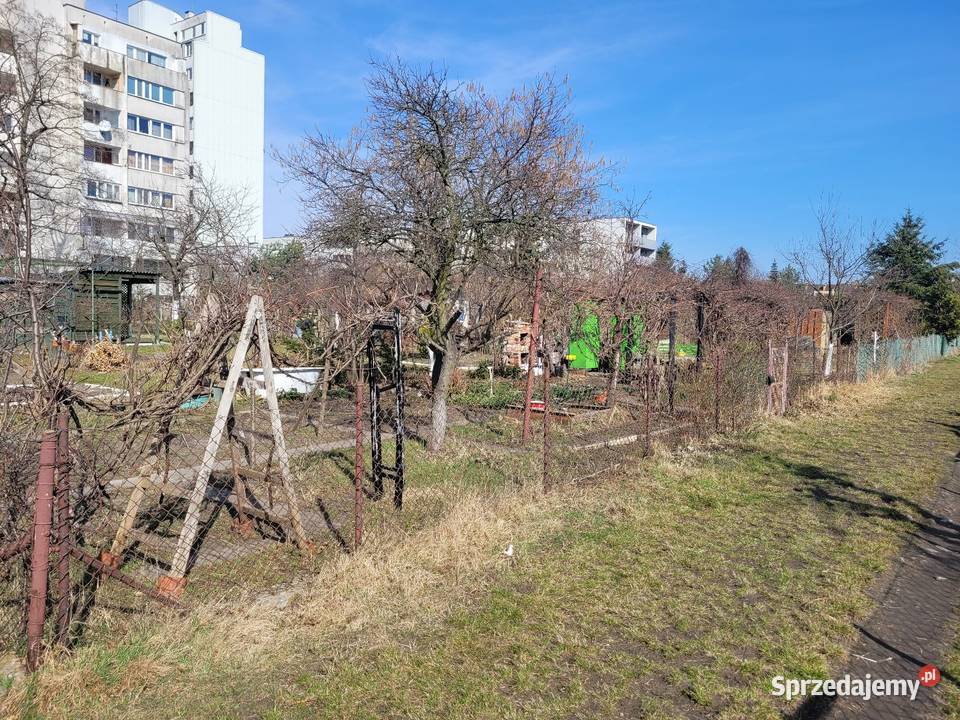 Działka ROD LEPSZE JUTRO Ołbin Wrocław 113m