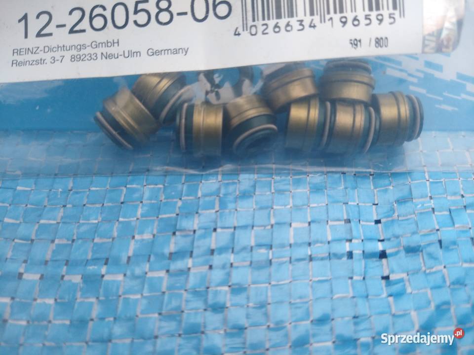 Uszczelniacze Zaworowe 10 Nowe 027 109 675 Seat osobowe