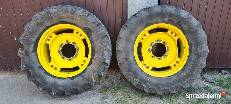 Felgi koła komplet john deere 420 70 28 Brzeźnio